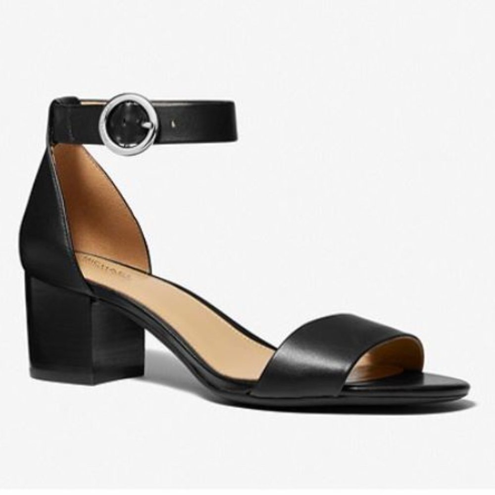 Michael Kors Lena Leather Sandal Womens Size 9